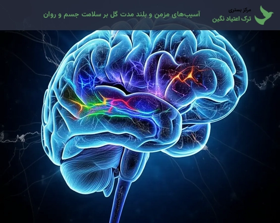 آسیب‌های مزمن و بلند مدت گل بر سلامت جسم و روان