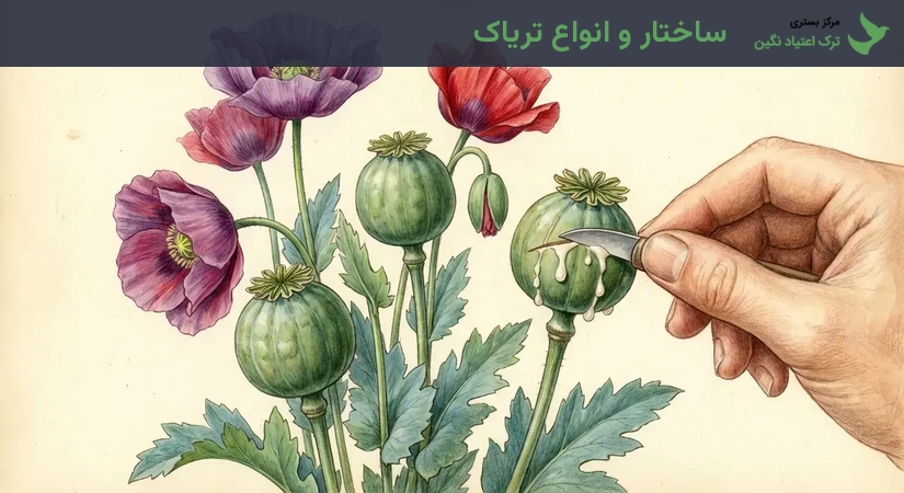 ساختار و انواع تریاک