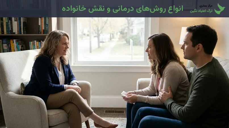انواع روش‌های درمانی و نقش خانواده