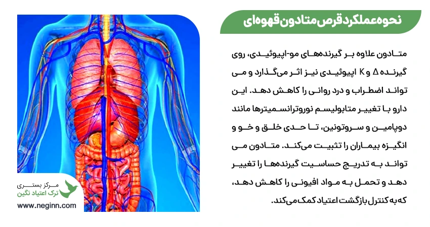 نحوه عملکرد قرص متادون قهوه ای در بدن