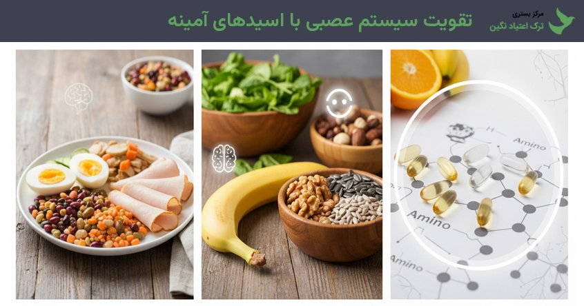 تقویت سیستم عصبی با اسیدهای آمینه