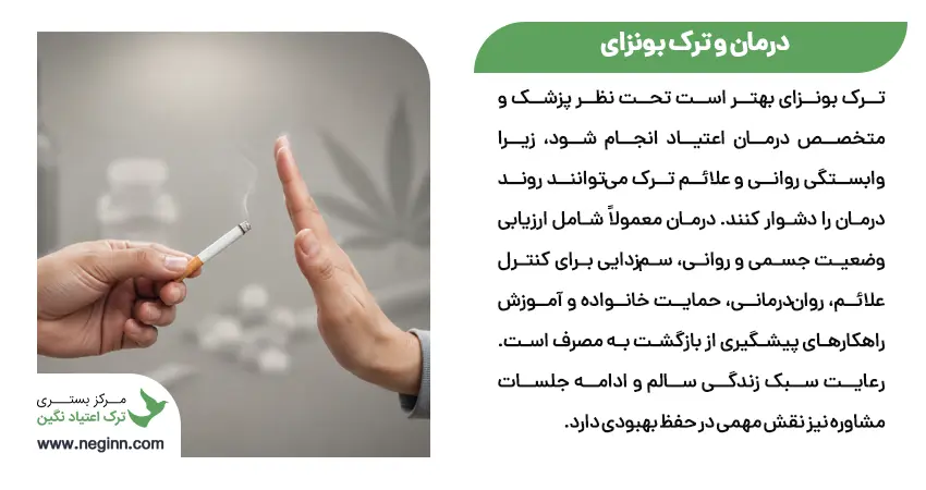 درمان و ترک بونزای