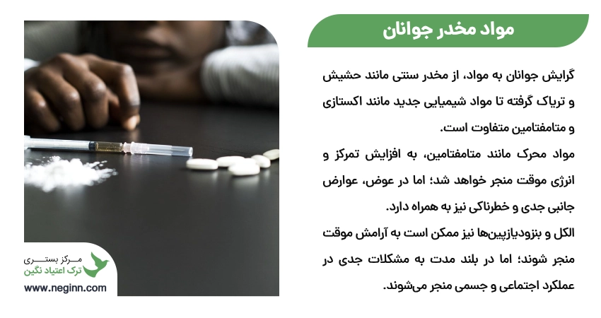 مواد مخدر جوانان