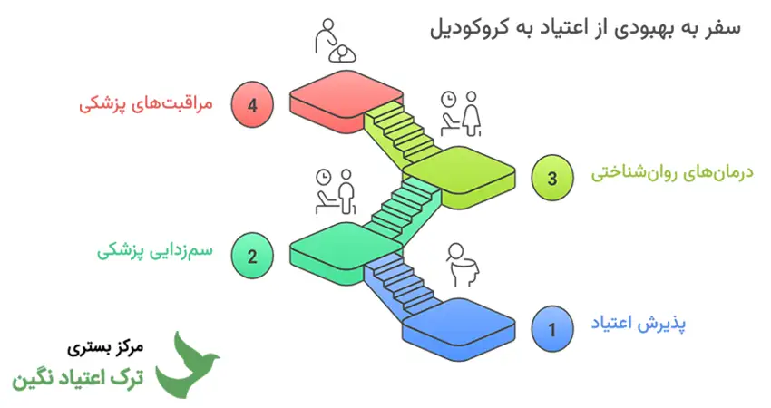 ترک اعتیاد به کروکودیل چگونه است؟