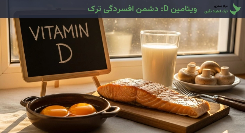 ویتامین D: دشمن افسردگی ترک شیشه